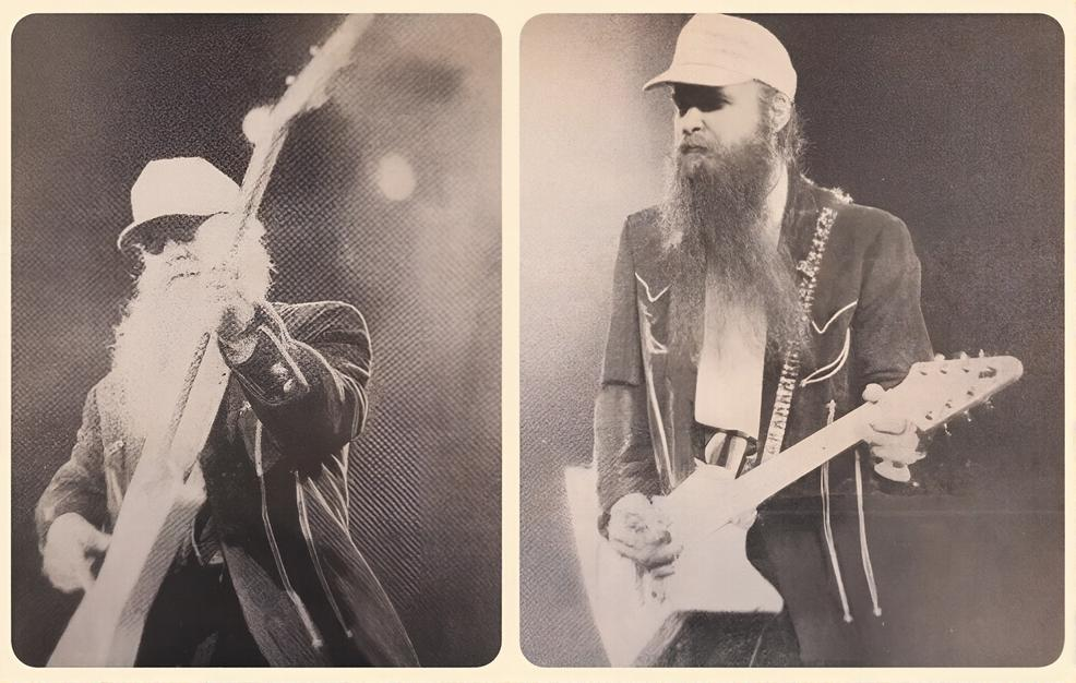 ZZ-Top Playing Live