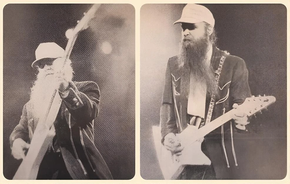 ZZ-Top Playing Live